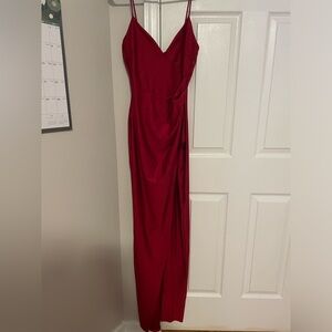 Red Windsor prom dress